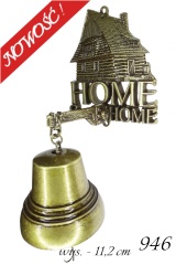 DZWONEK-DUZY-WISZACY-HOME-SWEET-HOME  NR 946