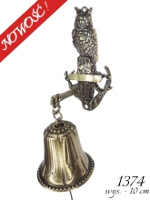 DZWONEK WISZACY MAŁA SOWA NR 1374